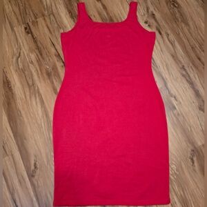 Red Midi Dress